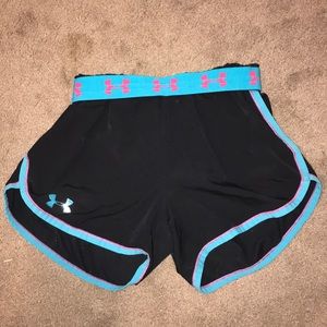 Under armour running shorts